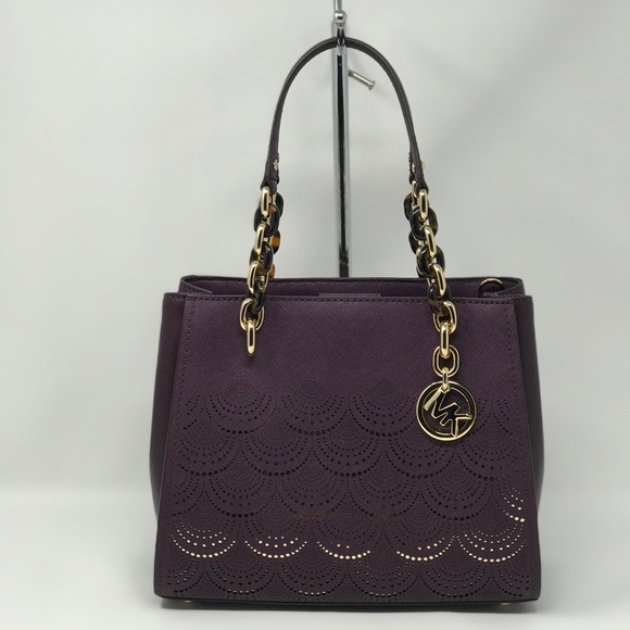 Michael Kors Handbags - Michael Kors Sofia Tote Purple